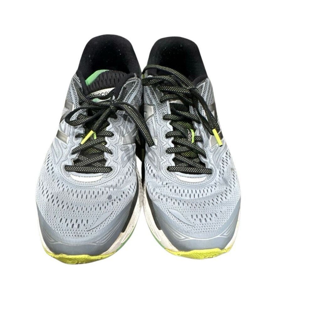 New Balance Fresh‎ Foam 880 v7 Running Athletic Shoes Gray Yellow Men's 10.5 D